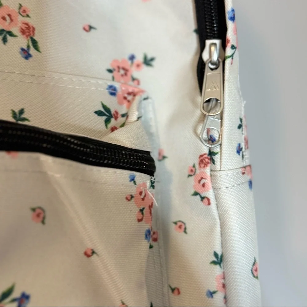 Kids Everest White Floral Backpack